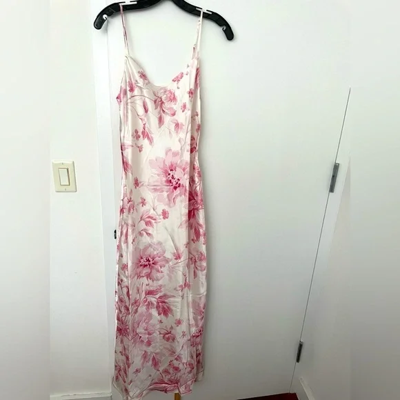 Reformation Parma floral silk dress in swoon NWT - Picture 3 of 8